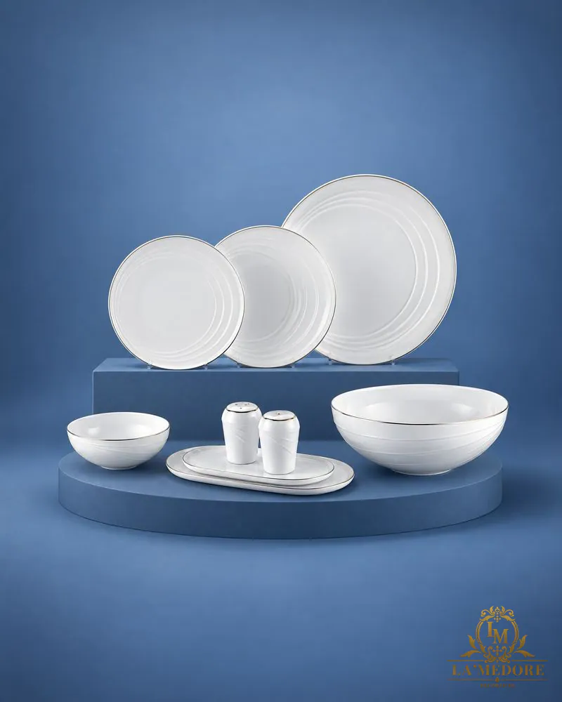 Circles Platinum 32 Parça Yemek Takımı