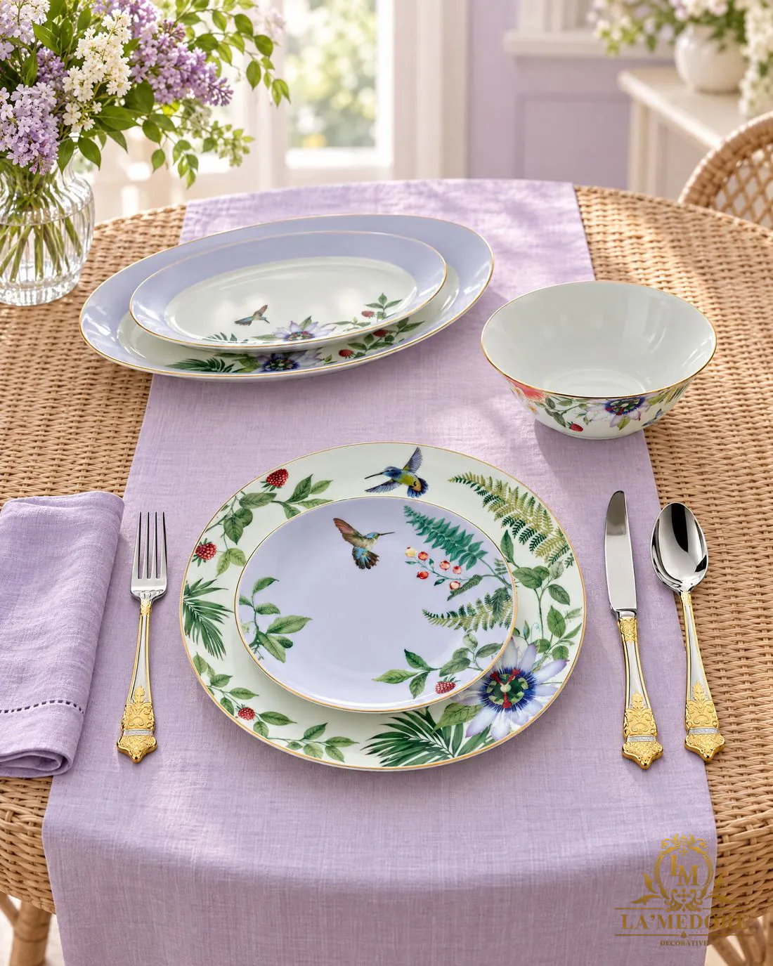 Spring 27 Parça Yemek Takımı, sofra sunumu