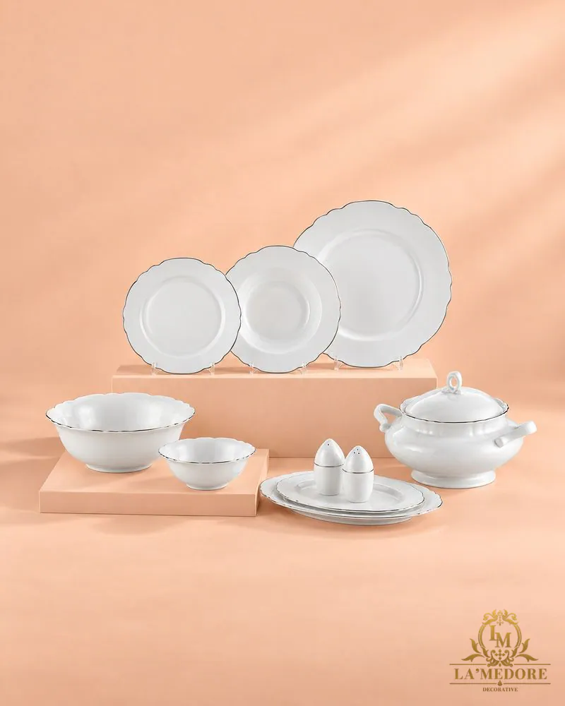 Elegance Platinum + Imperial 12 Kişilik Sofra Seti
